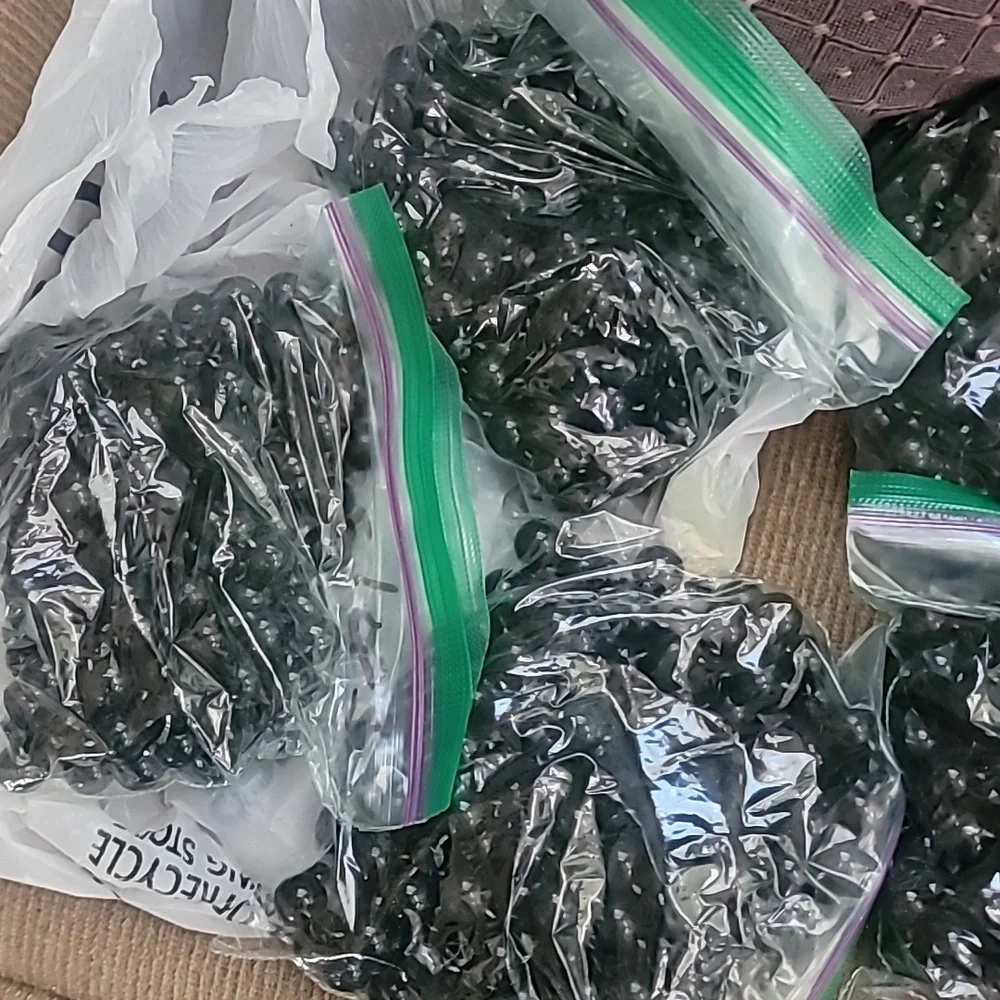 Decorating beads 10 ft length lot of 7